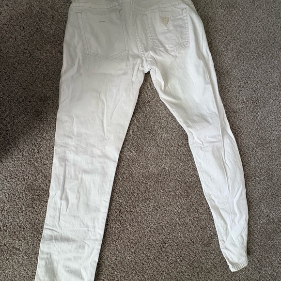 Guess Off-White Denim Jeans - Picture 1 of 3
